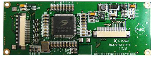NHD-4.3-480272MF-34 Test Board