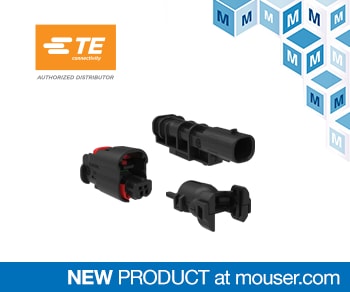 TE Connectivity's enetSEAL+ Connector System for Sealed Data Communication Now at Mouser