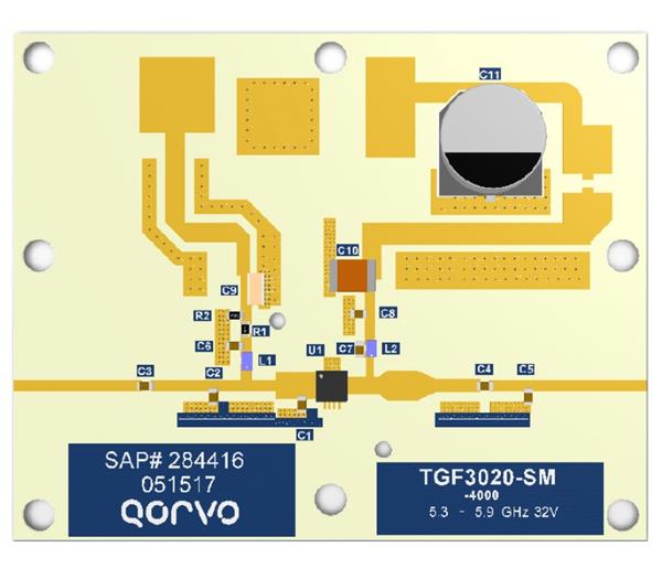 TGF3020-SM EVAL BOARD