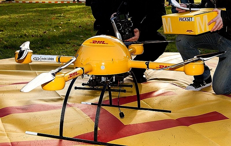 Figure 4: DHL's microdrones md4-1000 during testing