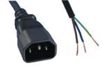AC Power Leads 4'11"18/3 W/C14 PLUG