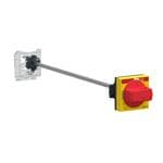 Motor Drives IP65 Thru Door Op-Mech Red/Yellow wo/trp