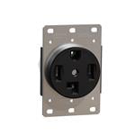 AC Power Plugs & Receptacles DRYER OUTLET 30A NEMA 14-30R BK