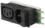AC Power Entry Modules POWER ENTRY MODUL 64 FELCOM 10A