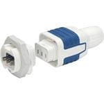 AC Power Entry Modules APPL COUPLER 10A QC 6.3 WHITE BLUE