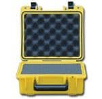 Storage Boxes & Cases Seahorse 300 Case w/ Foam & Plastic Keyed Locks, 10.8 x 9.8 x 4.9" - Orange