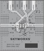 SKY67153-396LF-EVB (1600-2170 MHZ)