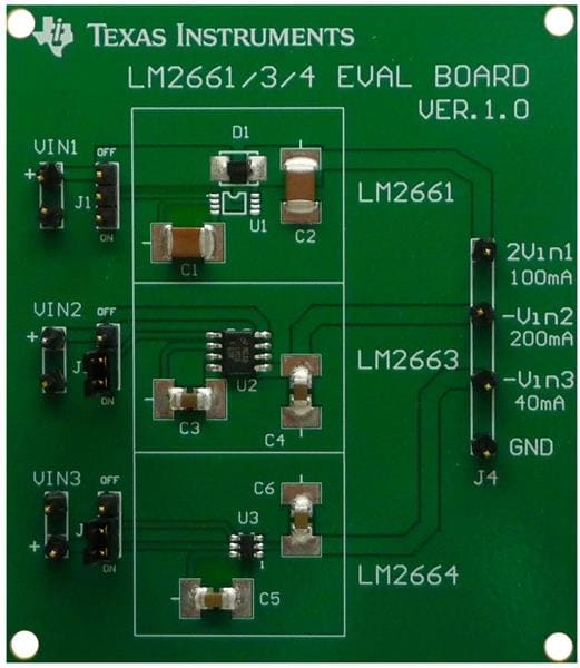 LM2661/3/4EVAL/NOPB