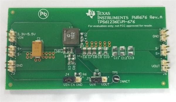 TPS61236EVM-676 TPS61236EVM-676