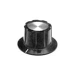 Knobs & Dials KNOB PLASTIC W/SKIRT