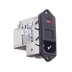 AC Power Entry Modules 10A DUAL FUSE VERTICAL MOUNT