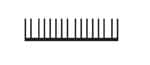 Heat Sinks Extrusion Cut to Length, 36", 4.60" Wide, DC/DC Heat Sink Extrusion 12614
