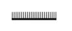Heat Sinks Extrusion Cut to Length, 12", 7.343" Wide, Flatback Heat Sink 13454 xx4771
