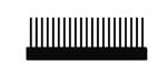 Heat Sinks Extrusion Cut to Length, 4.00" W, 36" L, Flatback Heat Sink 16403