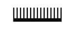 Heat Sinks Extrusion Cut to Length, 4.461" W, 12" L, Flatback Heat Sink 16365