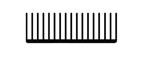 Heat Sinks Extrusion Cut to Length, 5.00" W, 36" L, Flatback Heat Sink 16107