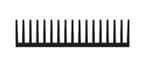 Heat Sinks Extrusion Cut to Length, 6.75" W, 12" L, Flatback Heat Sink xx7029 12116