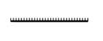 Heat Sinks Extrusion Cut to Length, 7.00" W, 36" L, Flatback Heat Sink 19493