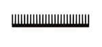 Heat Sinks Extrusion Cut to Length, 7.875" W, 12" L, Flatback Heat Sink xx2009 16639
