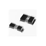 Heat Sinks Double-Surface Heat Sink for TO3, 120.7x38.1x31.8mm, (1) TO3 Hole Mount Pattern