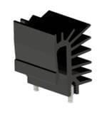 Heat Sinks Heat Sink, TO220, Integrated Clip, Solder to PCB Attachment, 50x35.05x22mm LxHxW