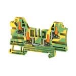 DIN Rail Terminal Blocks AL4C 4 PE