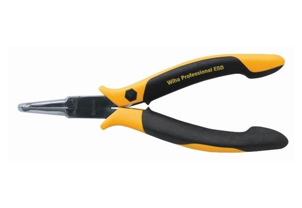 Wiha 32748 ESD Safe 90-Degree Bent Needle Nose Pliers