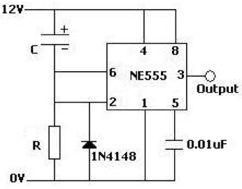 555-type IC as a basic timer